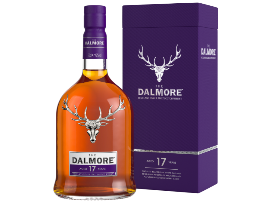 The Dalmore Aged 17 Years bottle and box