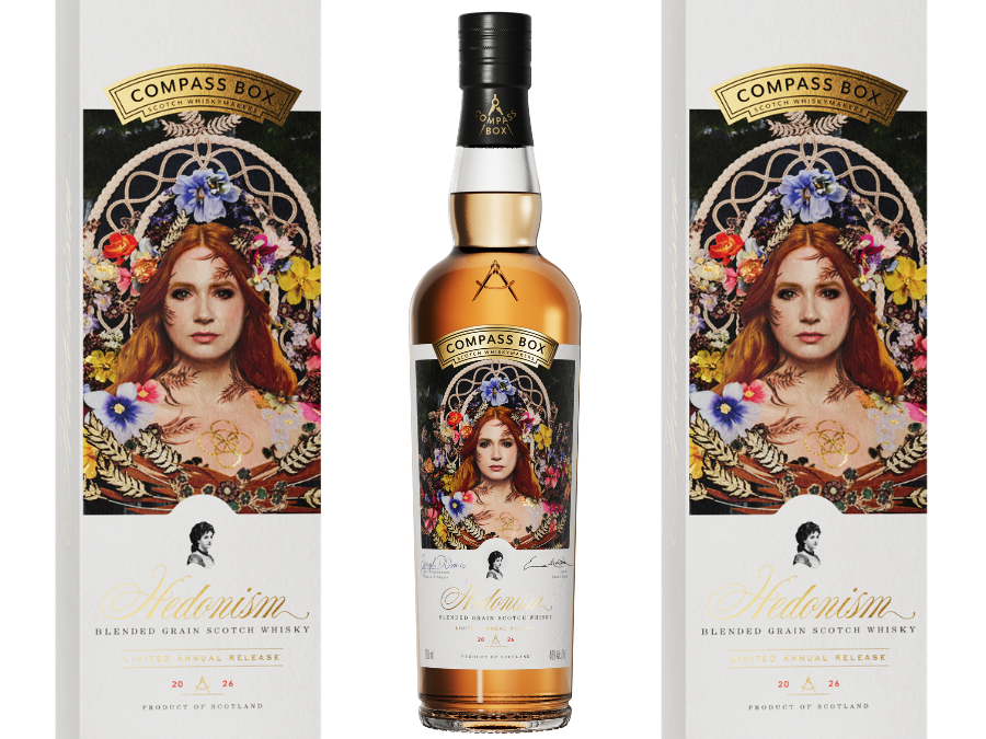 Bottle and pack shot of Compass Box whisky