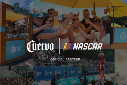 Cuervo and NASCAR logos with activation images