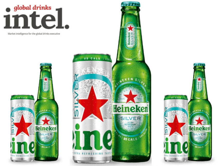 Heineken Silver can and bottle