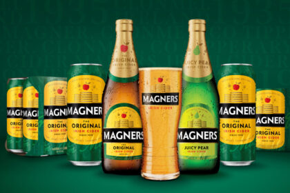 A line up of Magner's Ciders