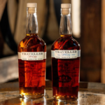 Traveller Whiskey Original and Full Proof bottles