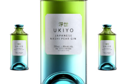 ​Ukiyo Japanese Nashi Pear Gin bottles