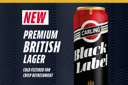 Carling Black Label launch poster