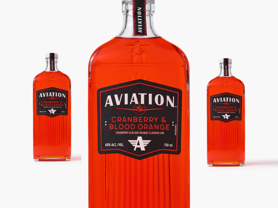 Aviation Cranberry & Blood Orange bottle