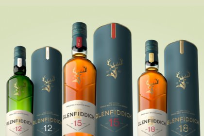Glenfiddich new packaging on three expressions