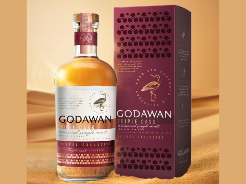 Godawan Triple Cask bottle and box