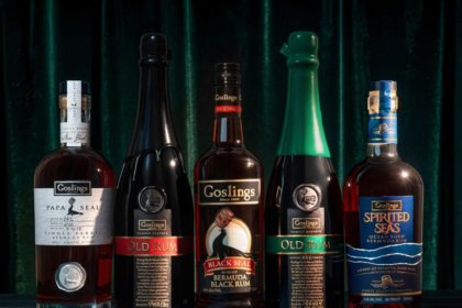 Five expressions of Goslings rum
