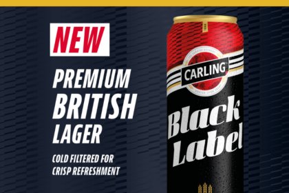 Carling Black Label launch poster