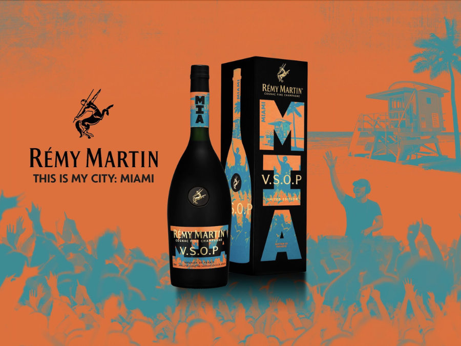 Pack shot for Rémy Martin's This Is My City Miami edition