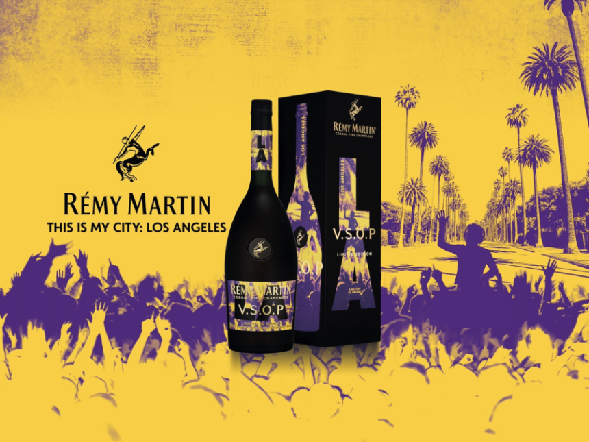 Pack shot for Rémy Martin's This Is My City LA edition