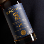 Close up bottle shot of Scallywag scotch