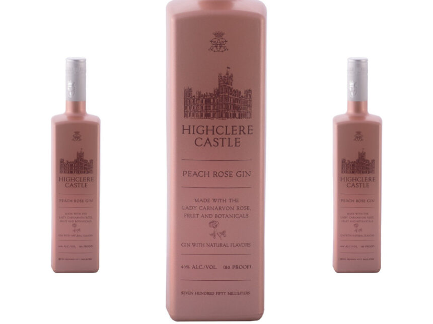 Highclere Castle Gin Peach Rose