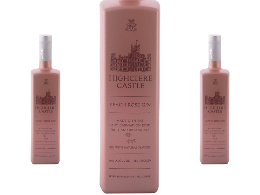 Highclere Castle Gin Peach Rose