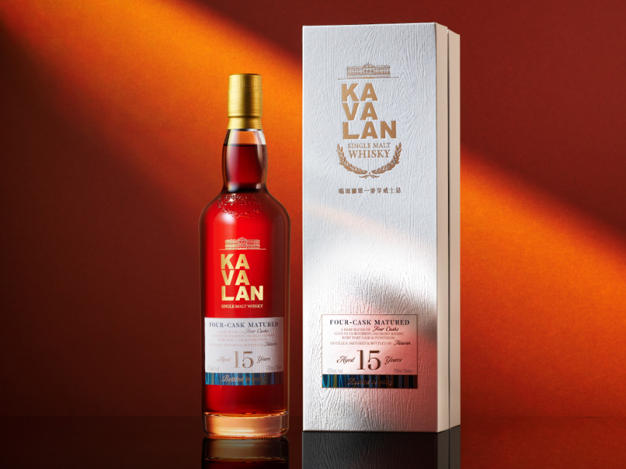 Kavalan 15 year old bottle and box