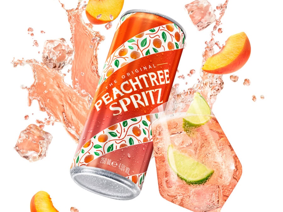 Peachtree Spritz can