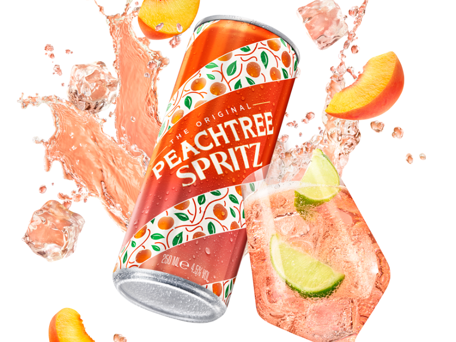 Peachtree Spritz can