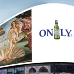 Out-of-home ad for Peroni Nastro Azzuro