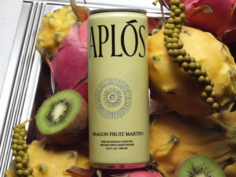 Aplós Dragon Fruit Martini can