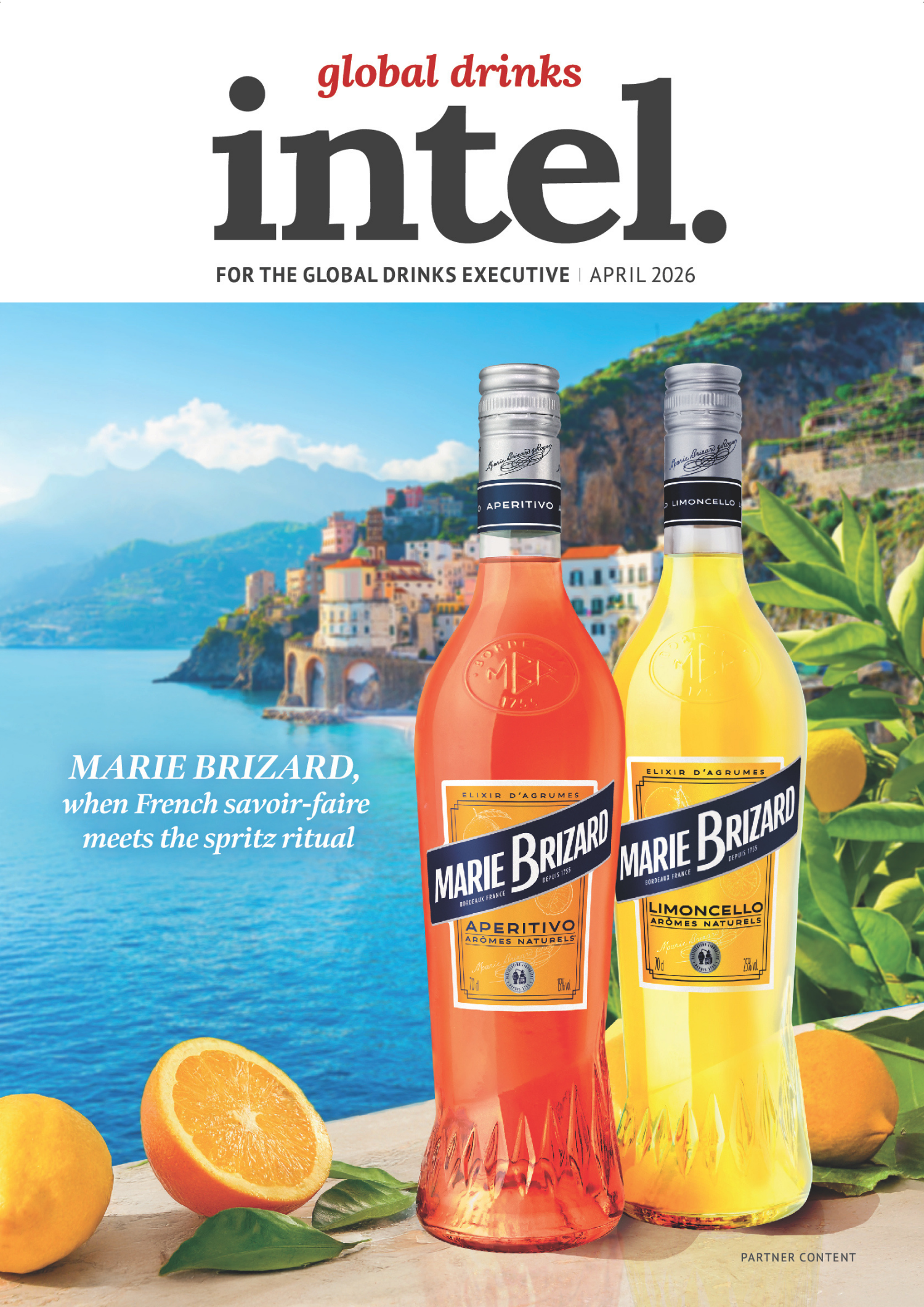 Global Drinks Intel magazine cover - April 26