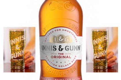 Innis & Gunn The Original beer plus Innis & Gunn lager
