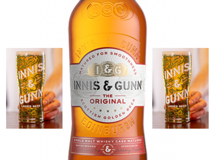 Innis & Gunn The Original beer plus Innis & Gunn lager