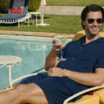 Patrick Schwarzenegger with bottle of Ketel One