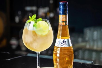 Lucas Bols Apricot Brandy Spritz