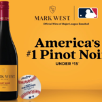 Mark West advert as the Official Wine of Major League Baseball