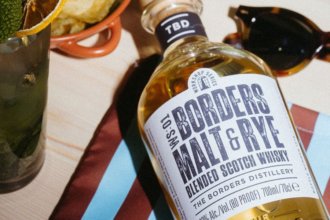 The Borders Distillery malt + rye scotch