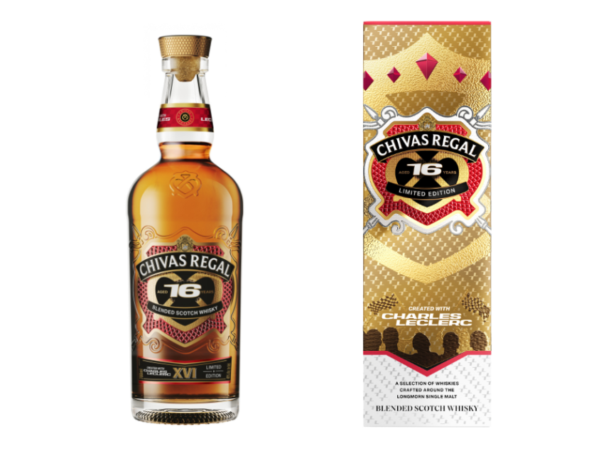 Chivas Regal 16-Year-Old bottle and box