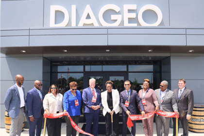 Diageo has opened a US$415m manufacturing and warehousing facility in the US State of Alabama.