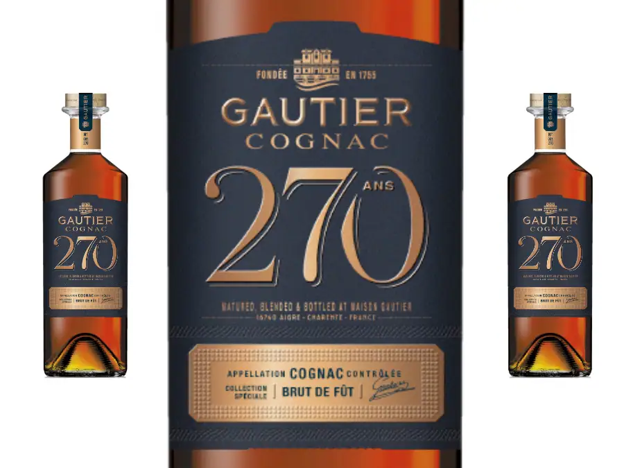 Gautier Brut de Fut 270 Ans bottle