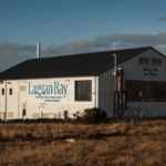 Laggan Bay distillery exterior