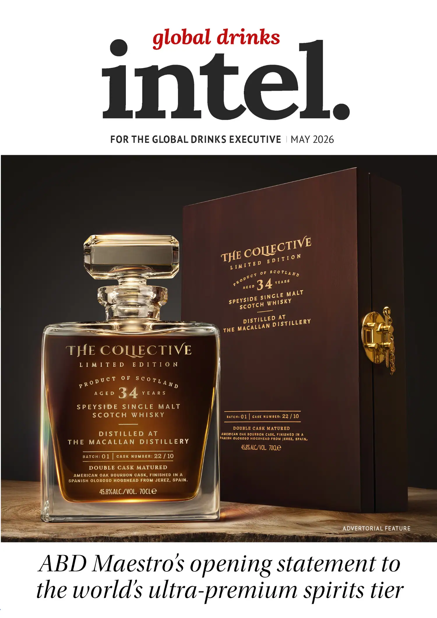 Global Drinks Intel magazine cover - May 26