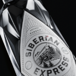 Siberian Express bottle close-up