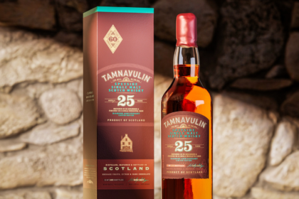 Tamnavulin 25 Year Old Moscatel Cask bottle and box