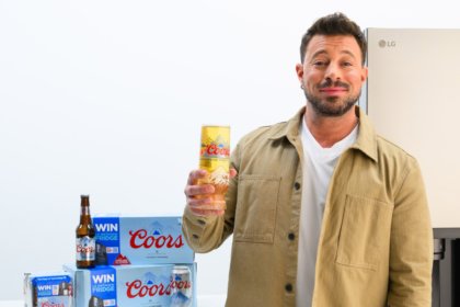 Molson Coors ad with Duncan James