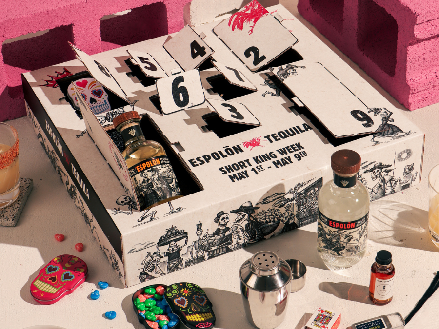 Espolòn Advent-style calendar Nine Days of Short Kings Kit