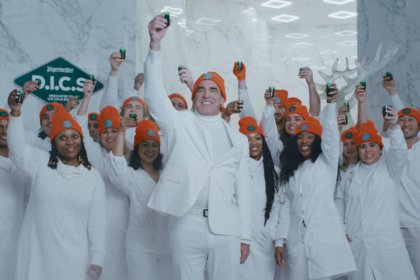 Jagermeister Dedicated to Ice Cold Shots campaign still