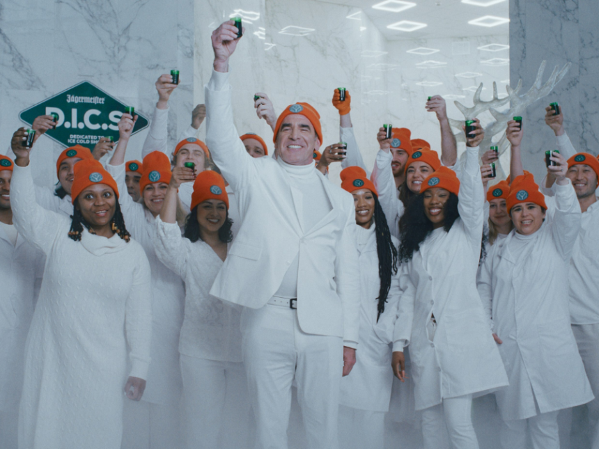 Jagermeister Dedicated to Ice Cold Shots campaign still