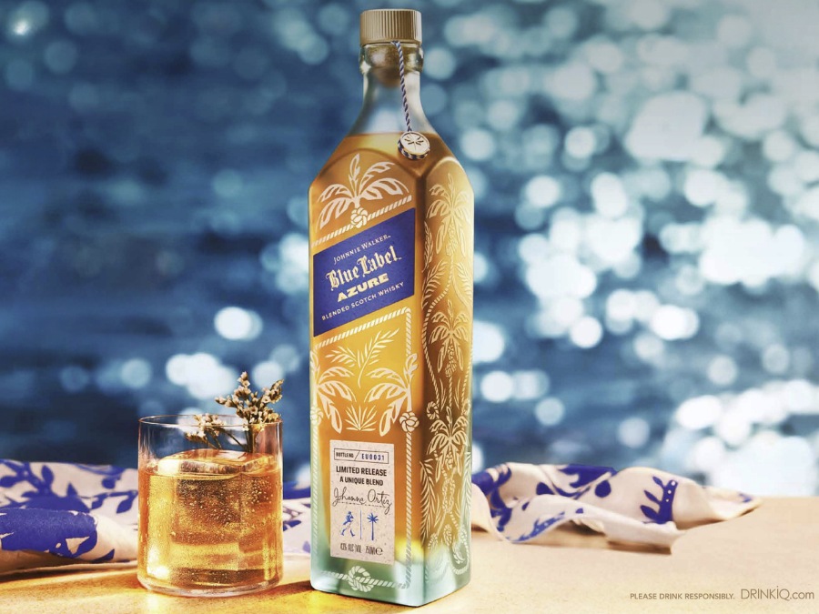 Johnnie Walker Blue Label Azure bottle