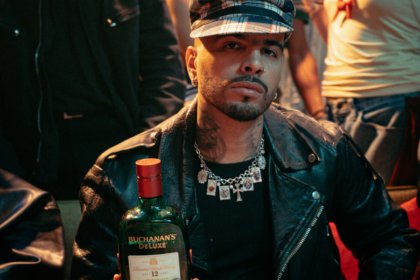 Rauw Alejandro with Buchanan’s