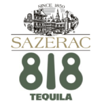 Sazerac Co and 818 Tequila logos