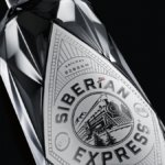 Siberian Express bottle close-up