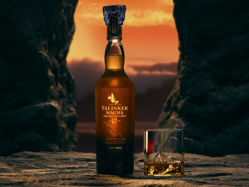 Talisker Magma 47-Year-Old bottle