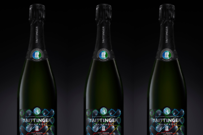 Champagne Taittinger FIFA bottle