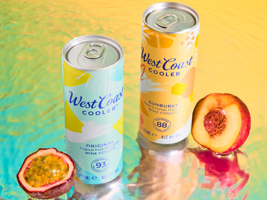 West Coast Cooler two cans
