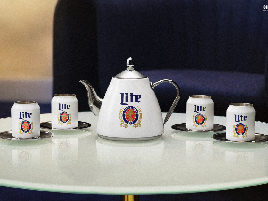 Limited-edition Miller Tea Time set