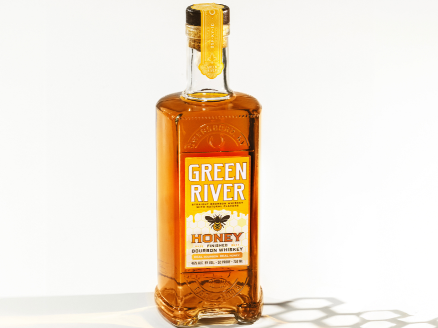 Green River Honey Finished Kentucky Straight bottle